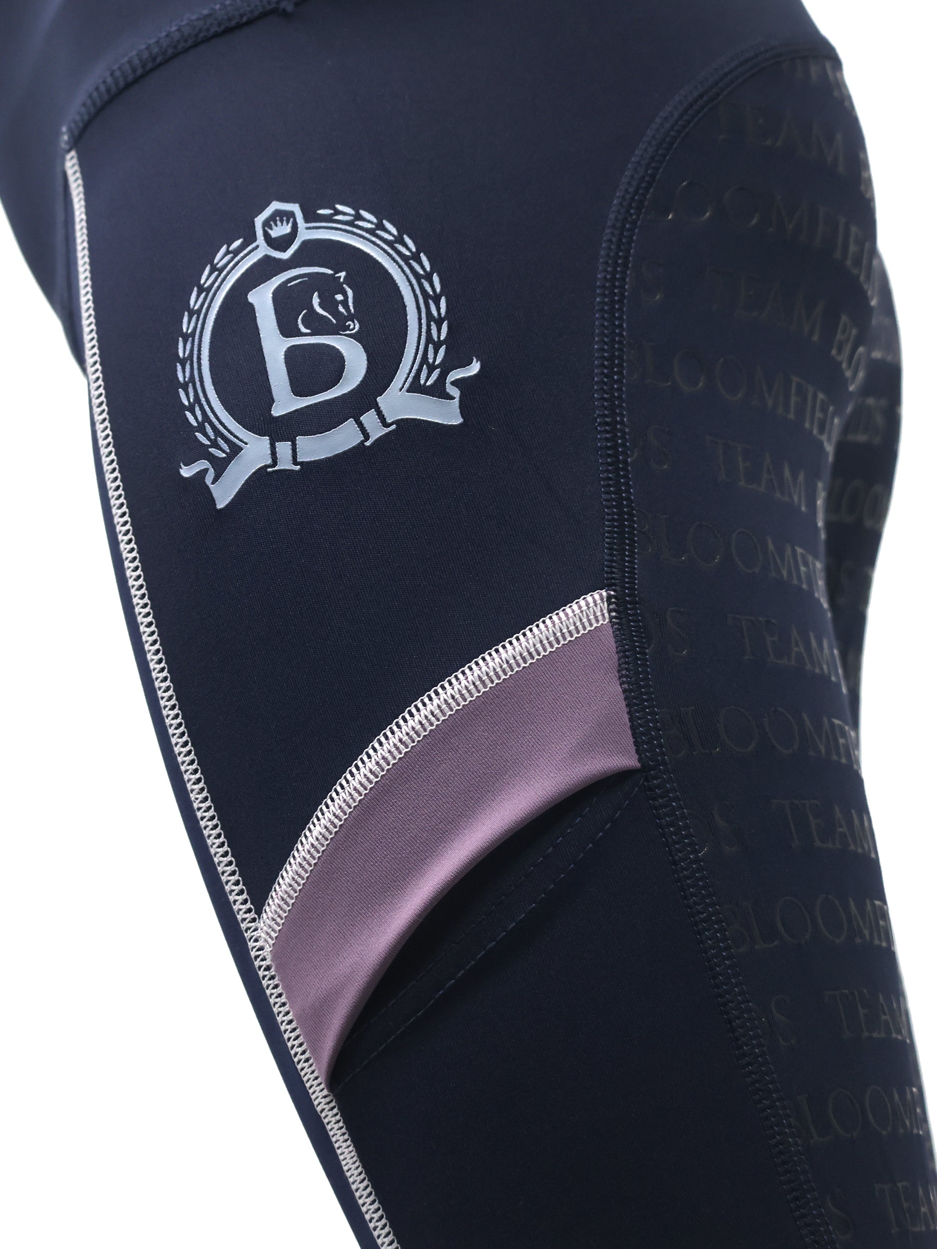 Kids Navy & Lilac Leggings