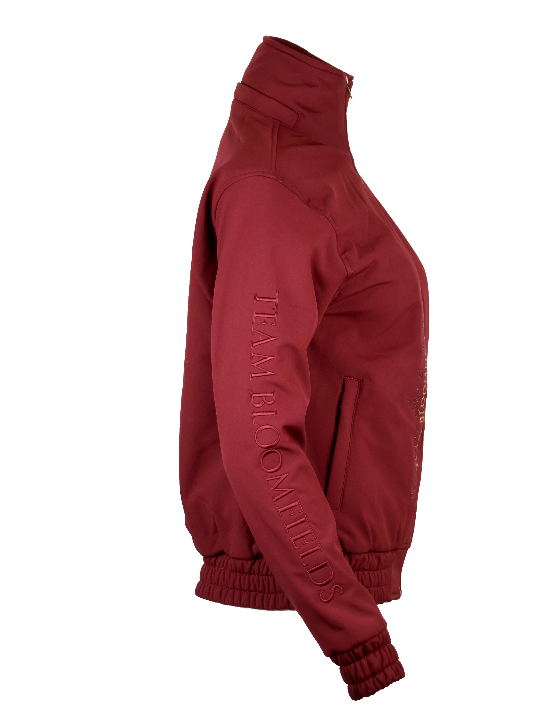 Kids Felicity Burgundy Showerproof Jacket