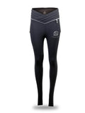 Kids Maya Grey Pleated leggings