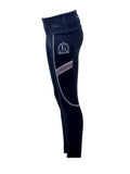 Kids Navy & Lilac Leggings