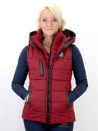 Legacy Burgundy Gilet