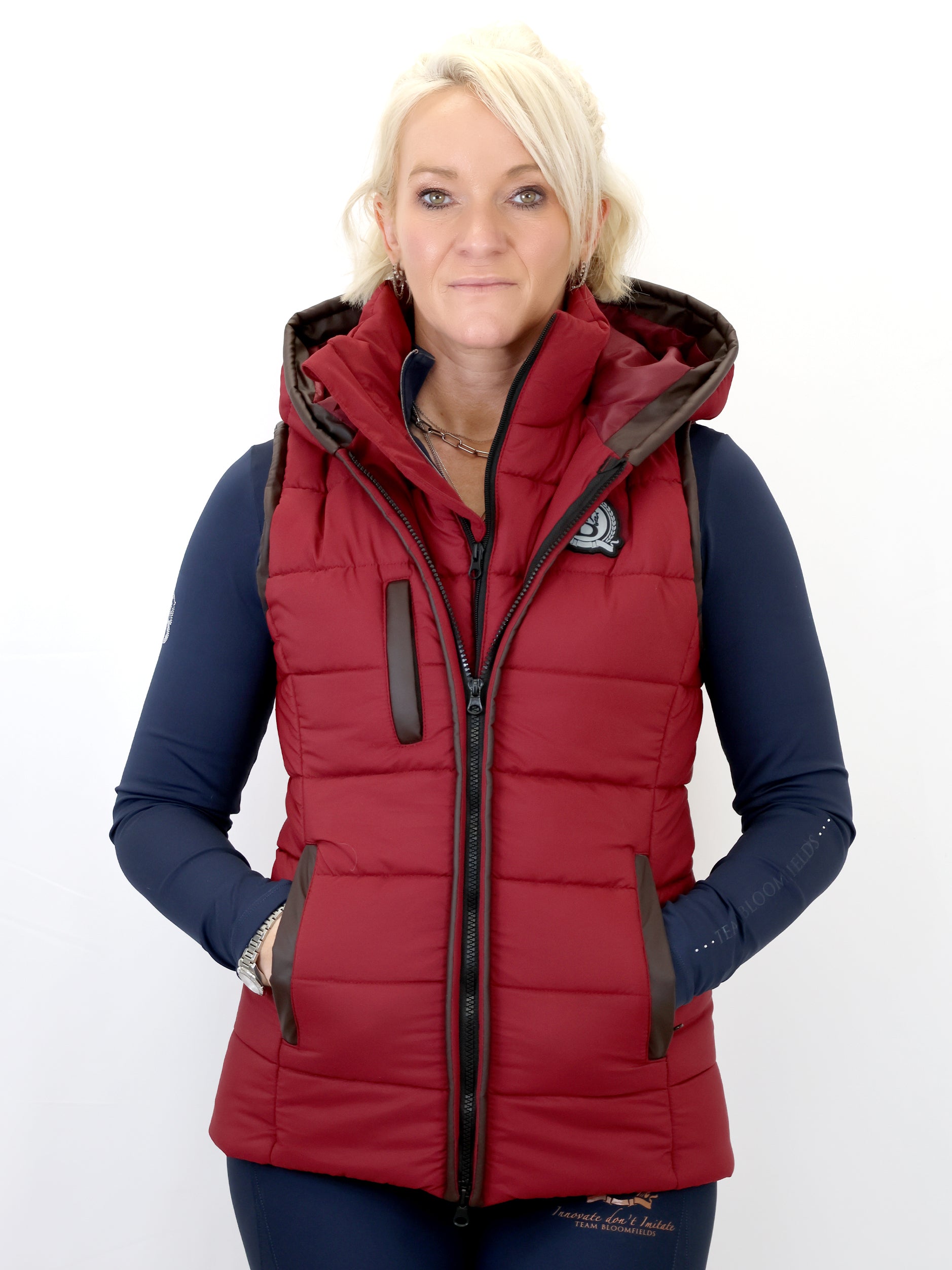 Legacy Burgundy Gilet