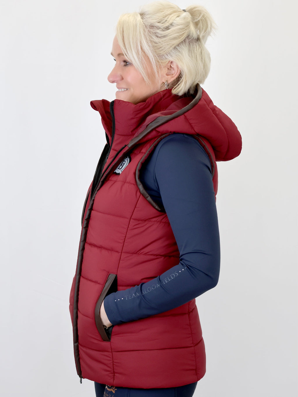 Legacy Burgundy Gilet