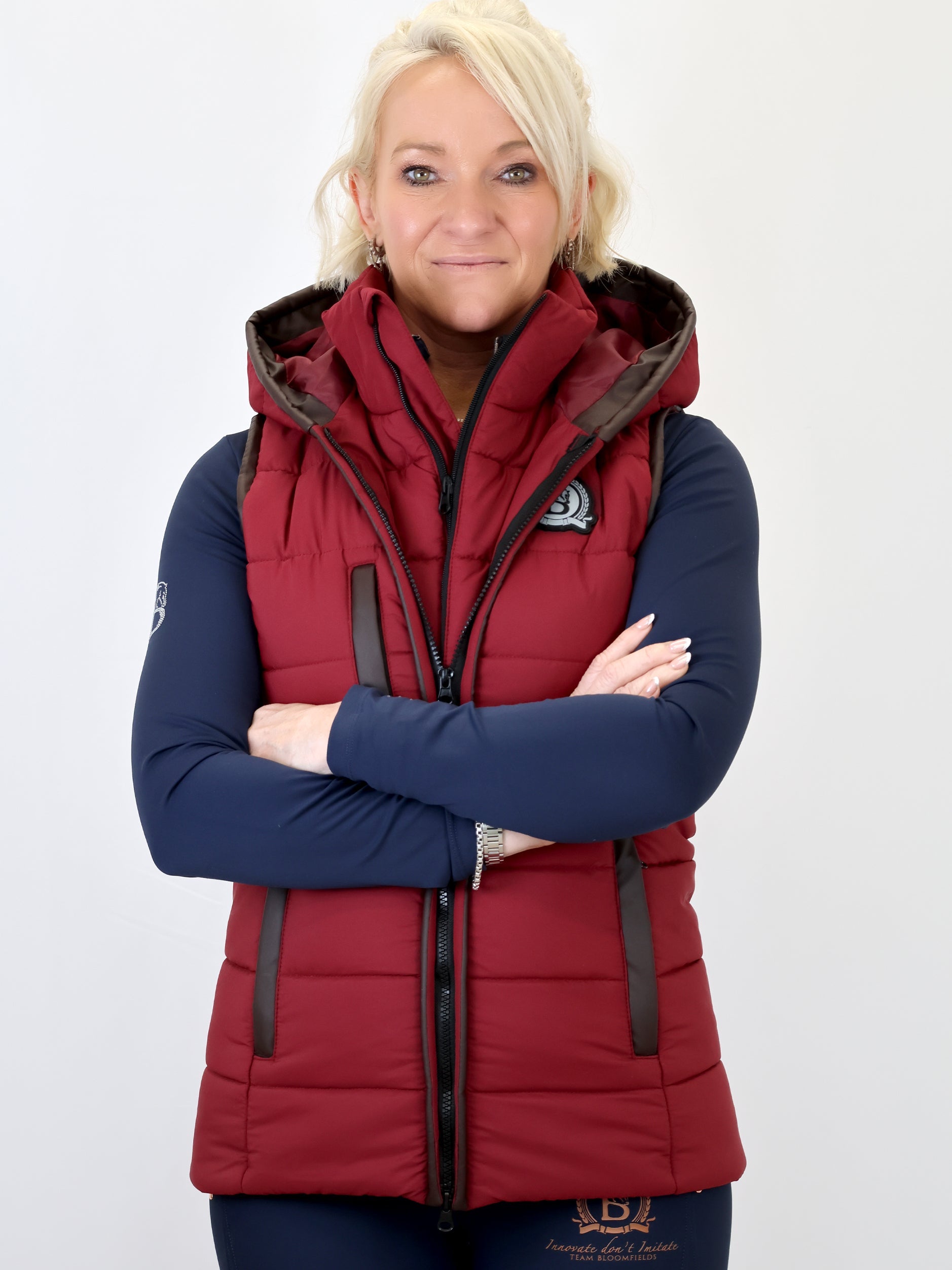 Legacy Burgundy Gilet