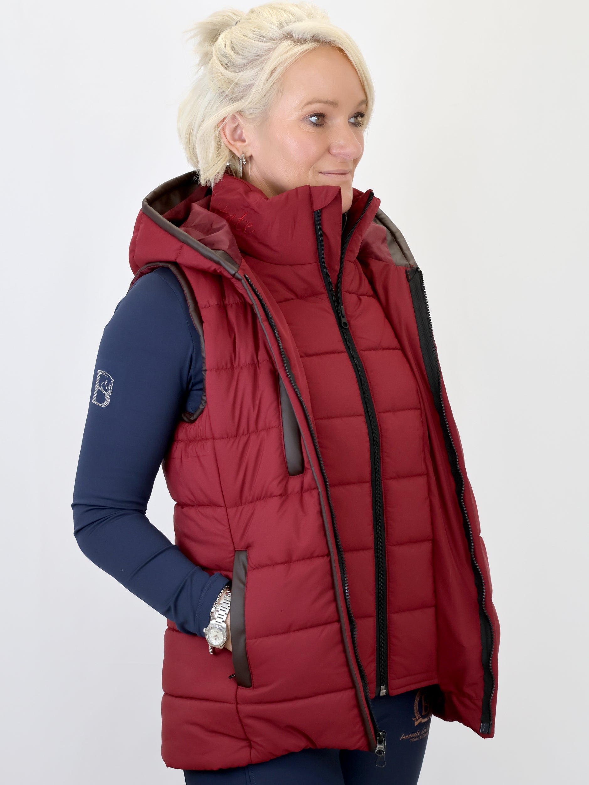 Legacy Burgundy Gilet