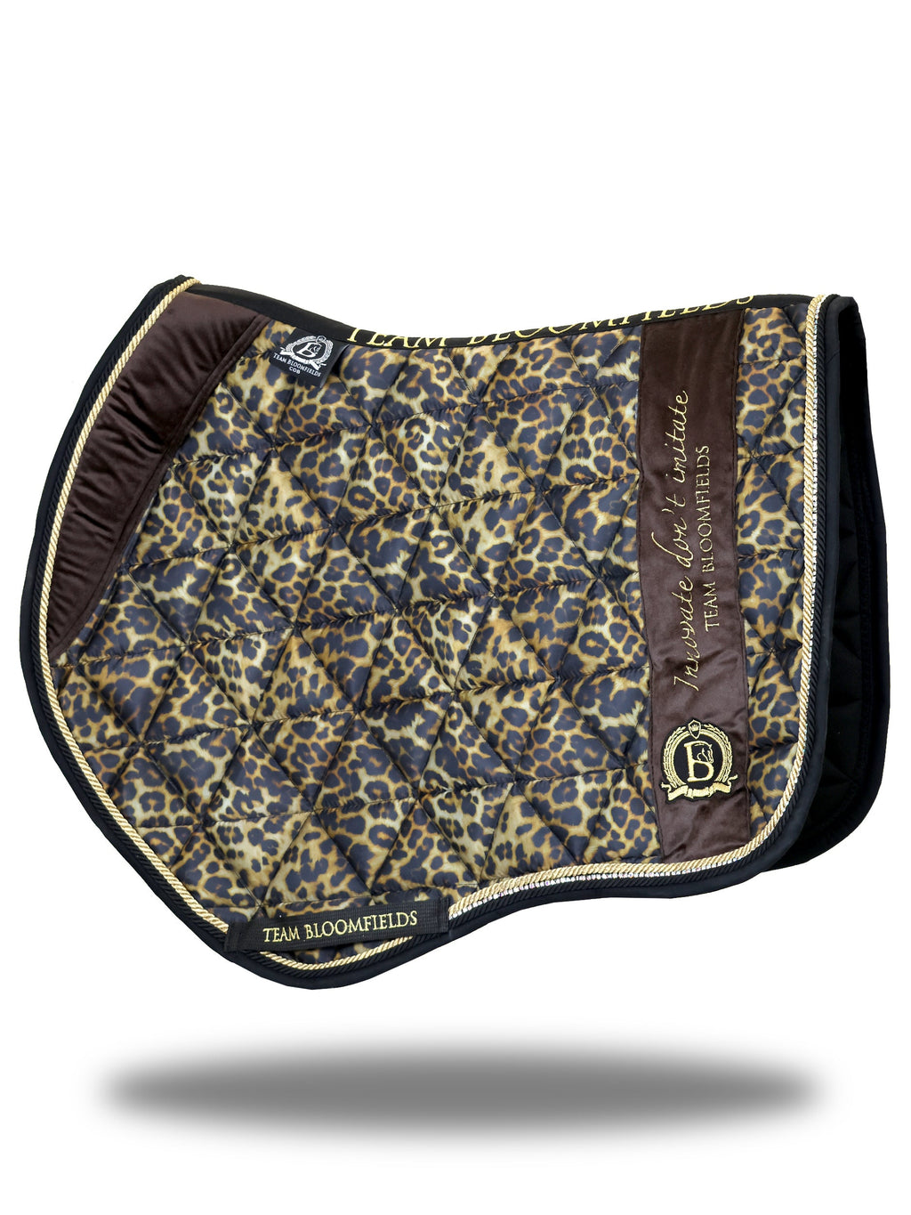 Saddle Pad - Leopard Print Jump