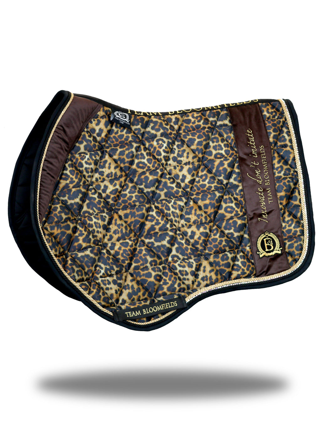 Saddle Pad - Leopard Print Jump