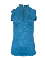 Leonora Peacock Leopard Print Sleeveless Base Layer