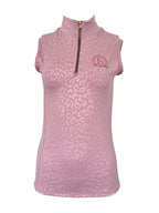 Kids Leonora Pink Sleeveless Base Layer