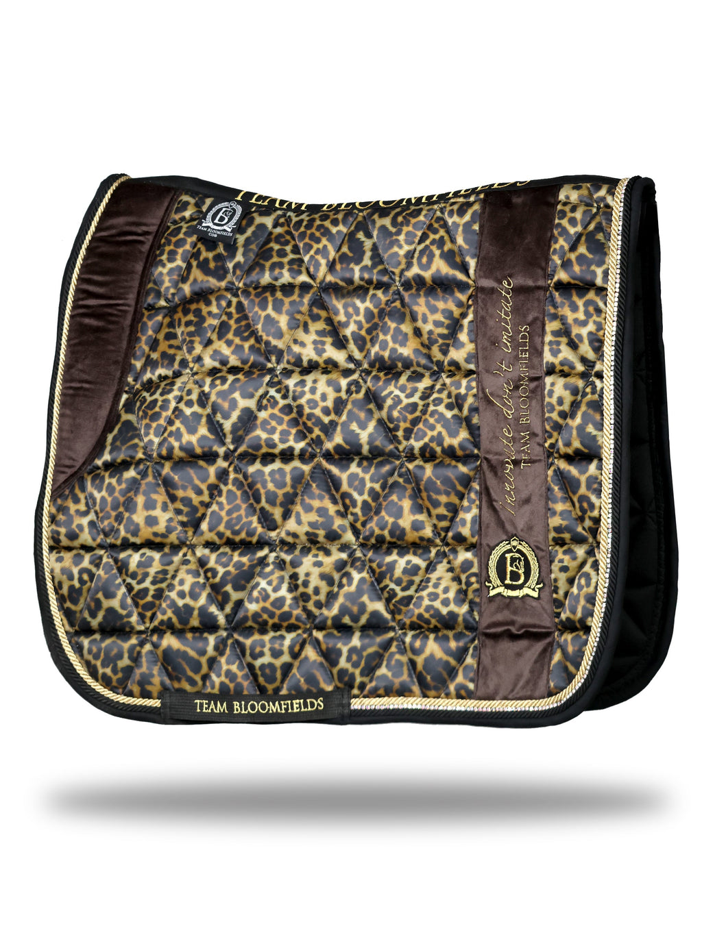 Saddle Pad - Leopard Print Dressage
