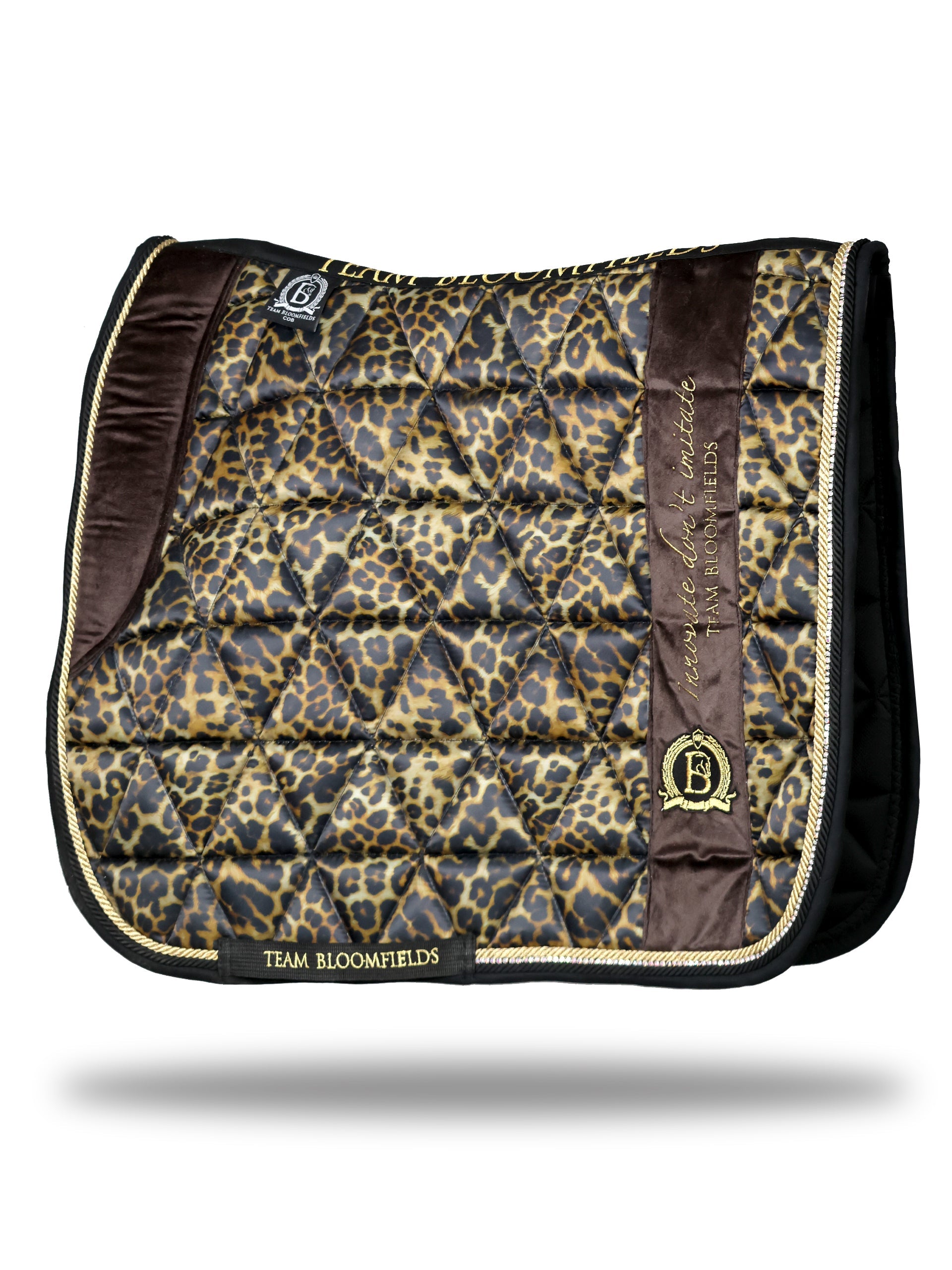 Saddle Pad - Leopard Print Dressage