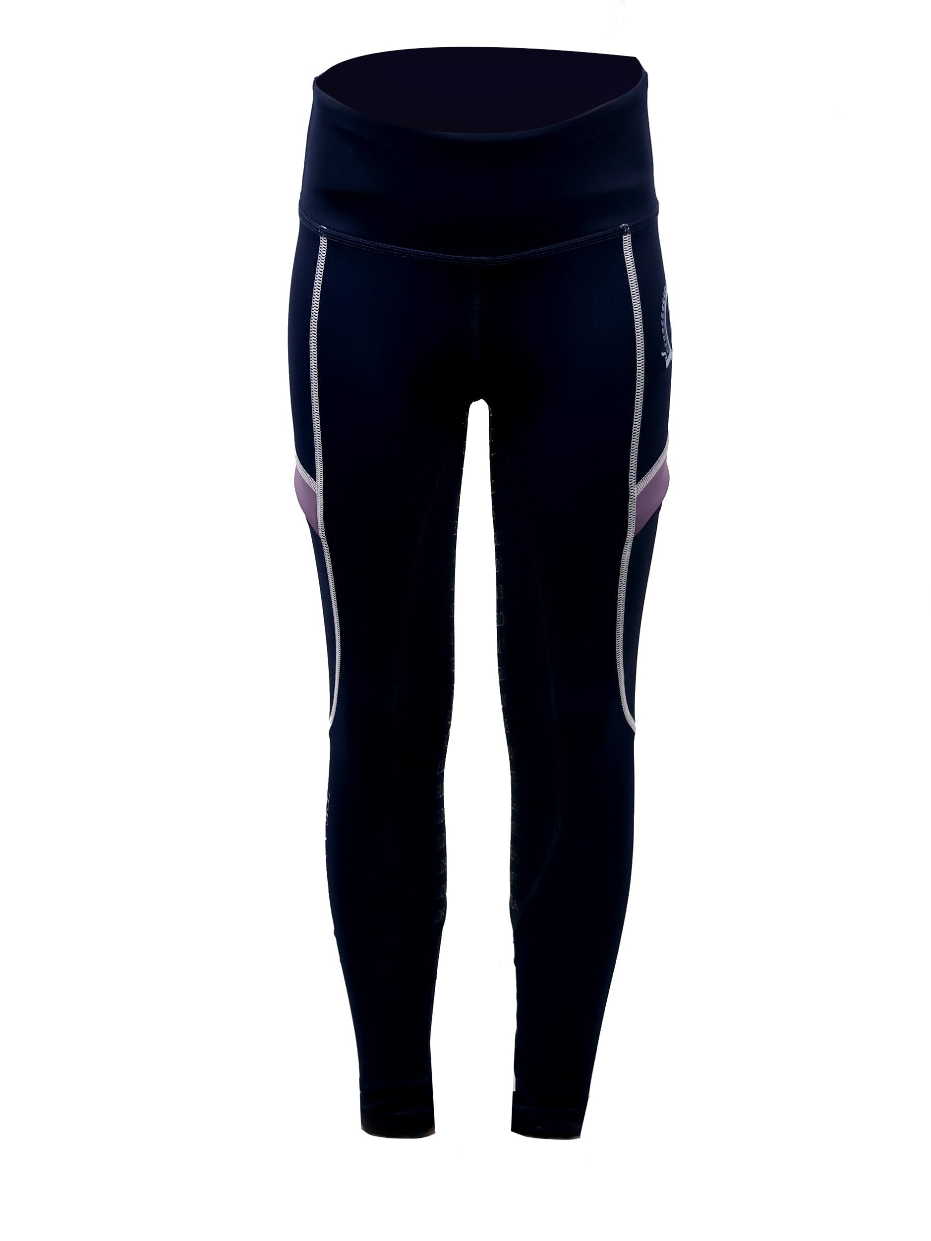 Kids Navy & Lilac Leggings