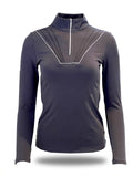 Kids Maya Grey Pleated Base Layer
