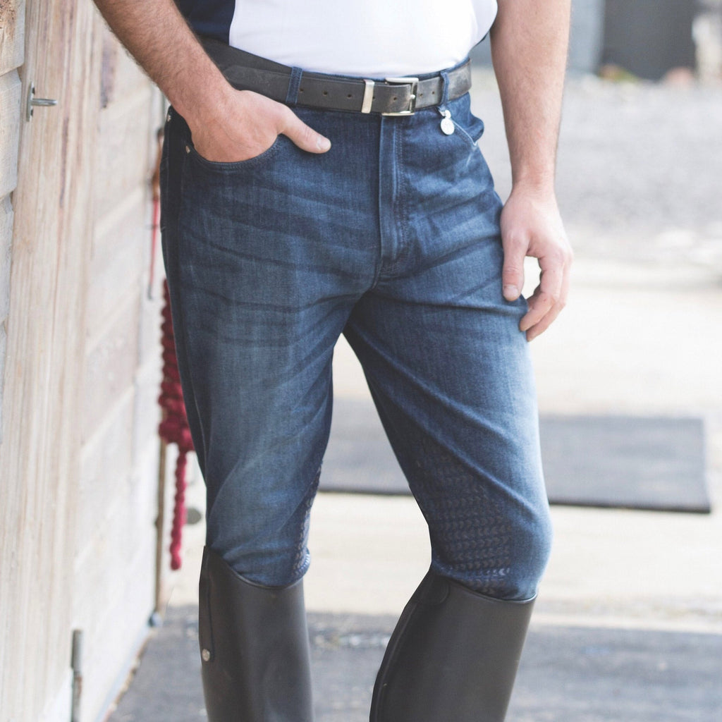 Mens Denim Breeches