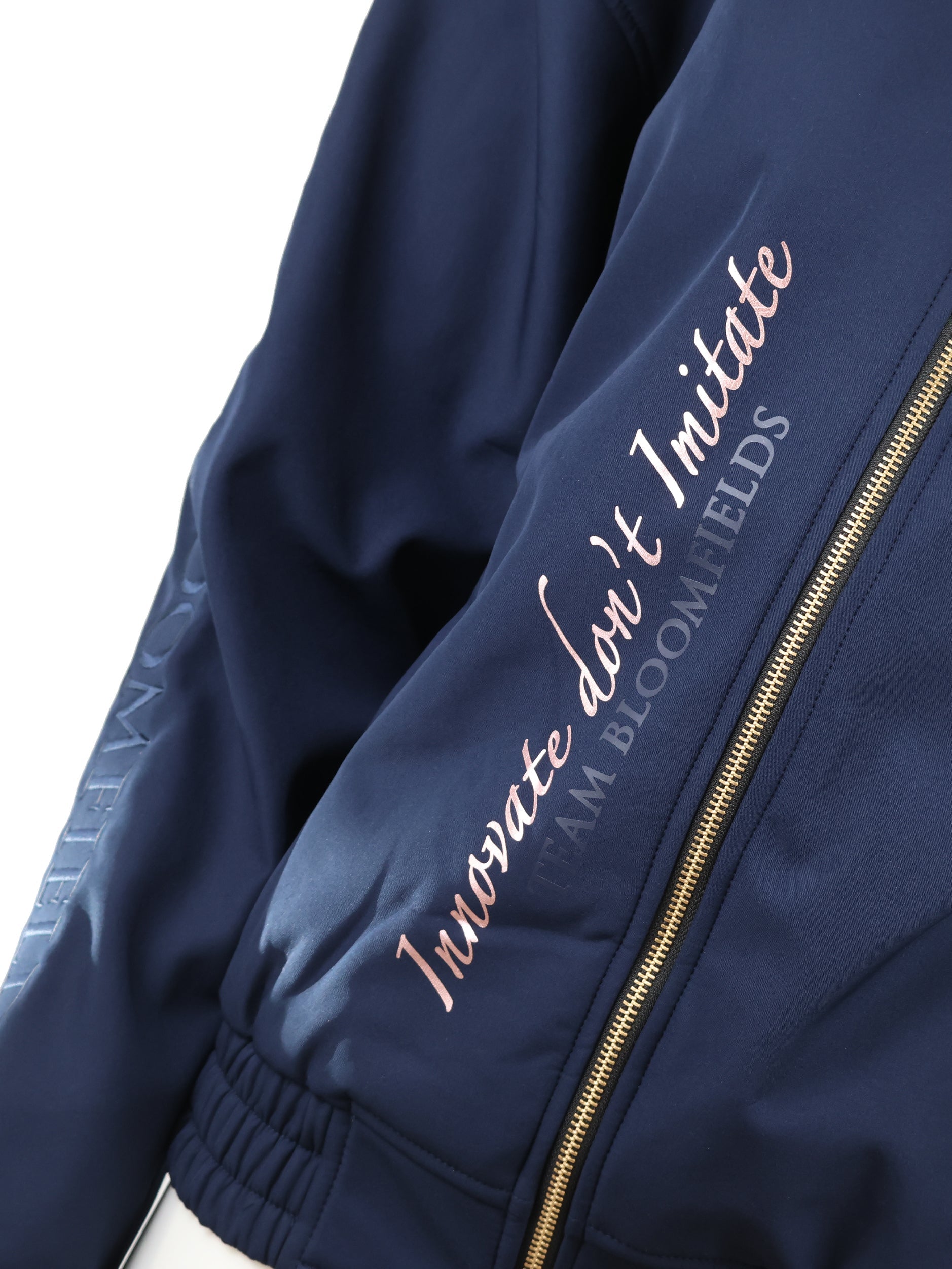 Kids Felicity Navy Showerproof Jacket