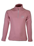 Kids Chloe Pink Crystal Base Layer With Long Sleeves