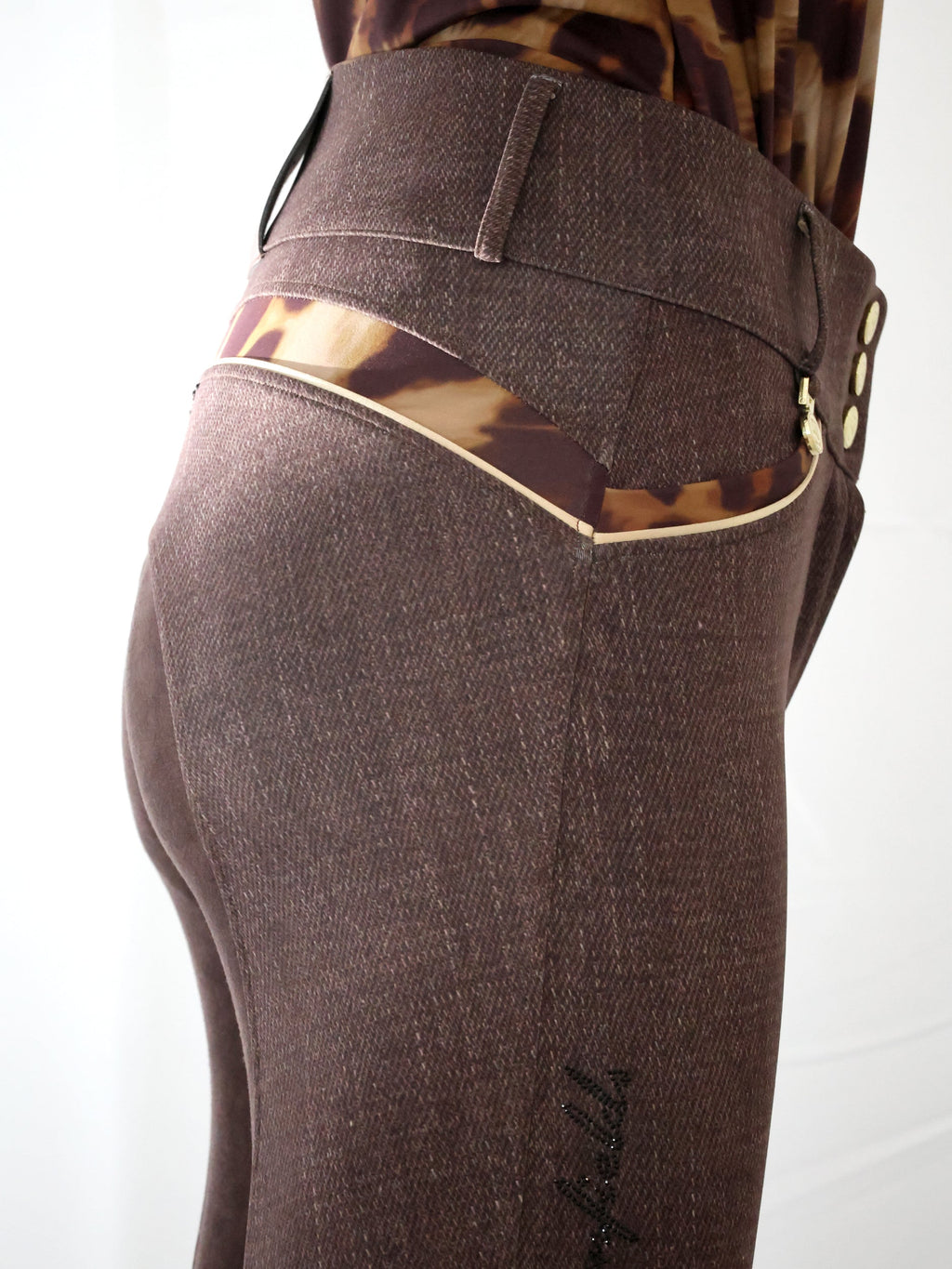 Kids Leopard & Brown Breeches