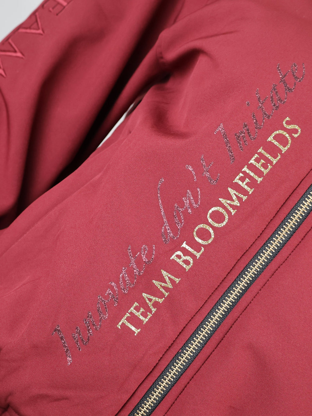 Kids Felicity Burgundy Showerproof Jacket
