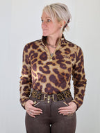 Leopard & Brown Breeches
