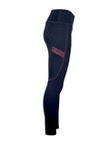 Kids Leonora Navy & Plum Leggings