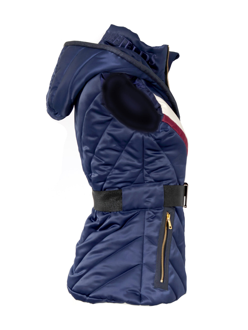 Ella Navy Hooded Gilet