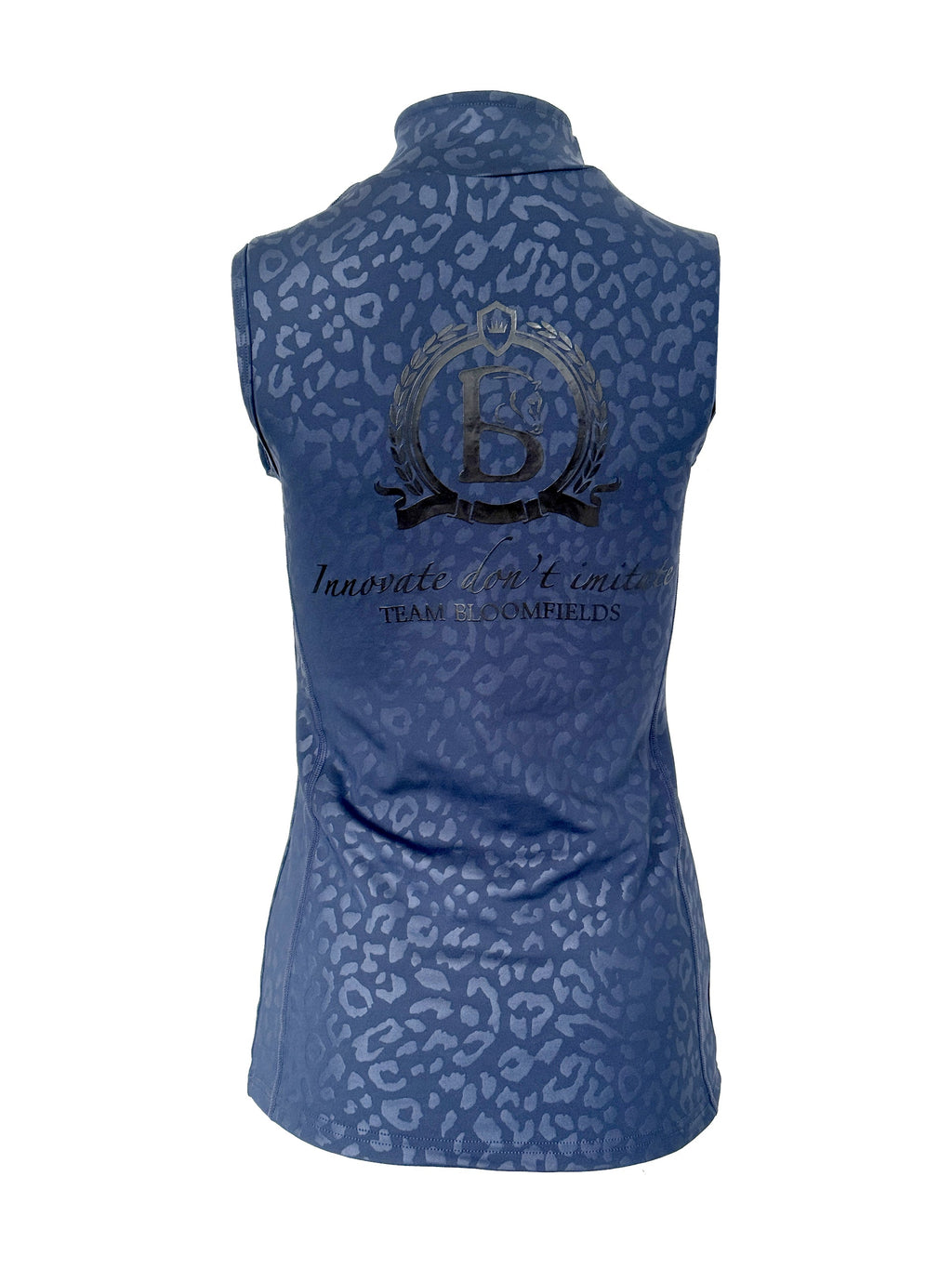 Kids Leonora Navy Sleeveless Base Layer