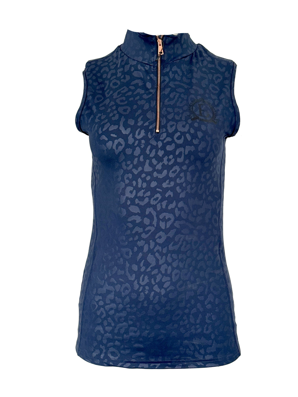 Kids Leonora Navy Sleeveless Base Layer