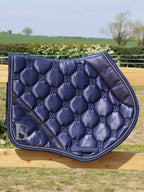 Saddle Pad - Navy & Navy Sparkle Jump