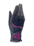 Gloves - Sparkle Navy & Hot Pink