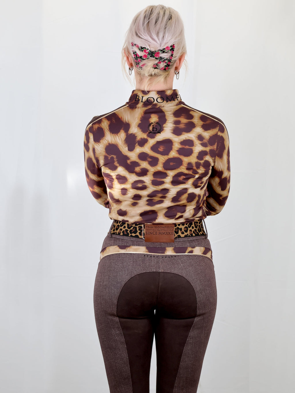 Leopard & Brown Breeches
