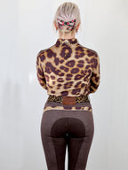 Leopard & Brown Breeches