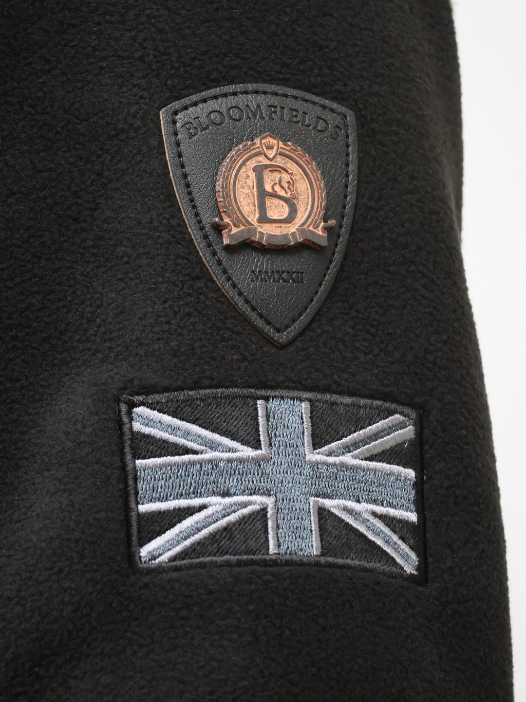 Selena Black Fleece Jacket