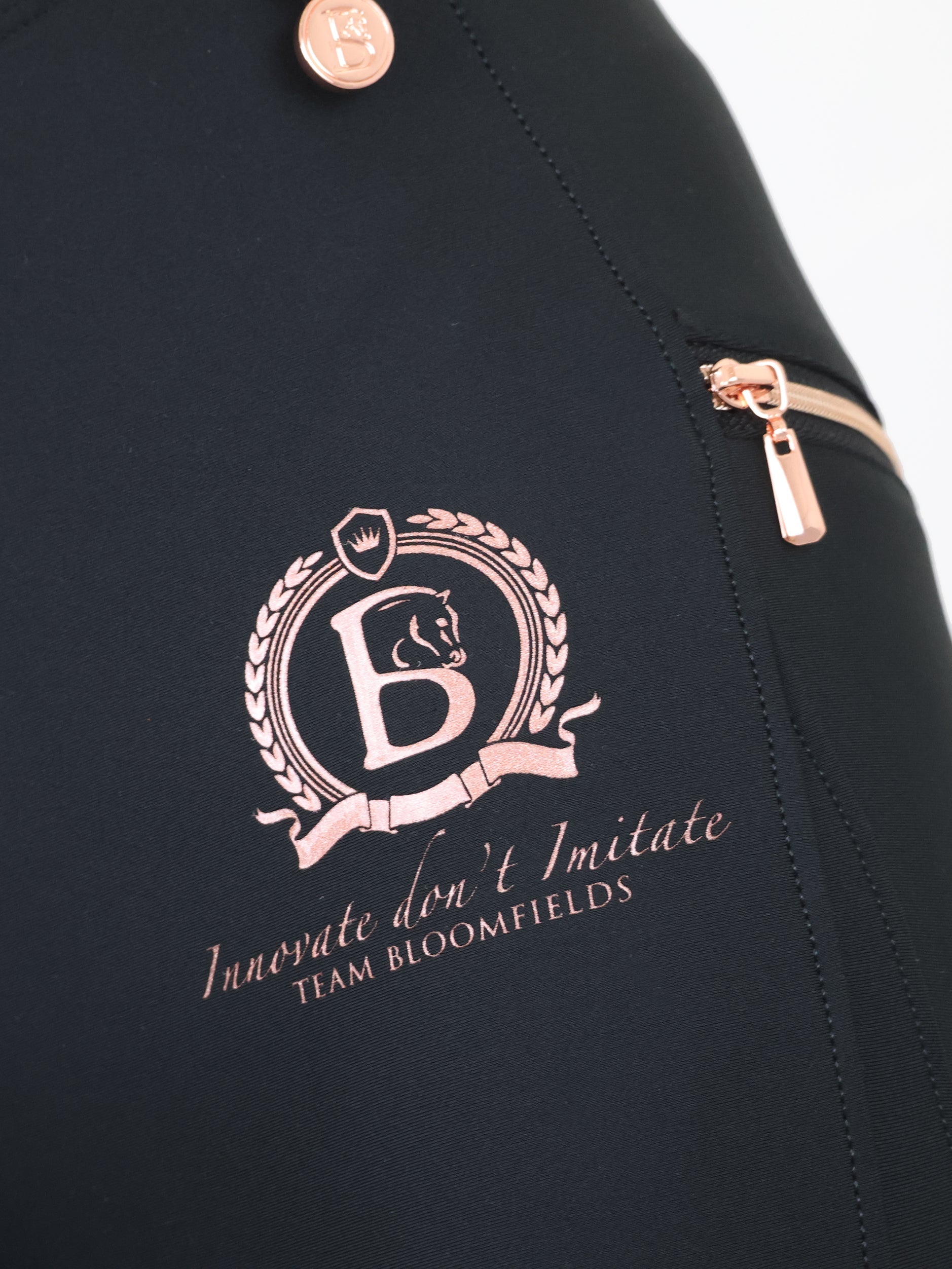 Kids Maya Black Pleated leggings