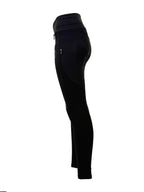 Celeste Black Crystal Leggings