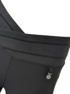 Celeste Black Crystal Leggings
