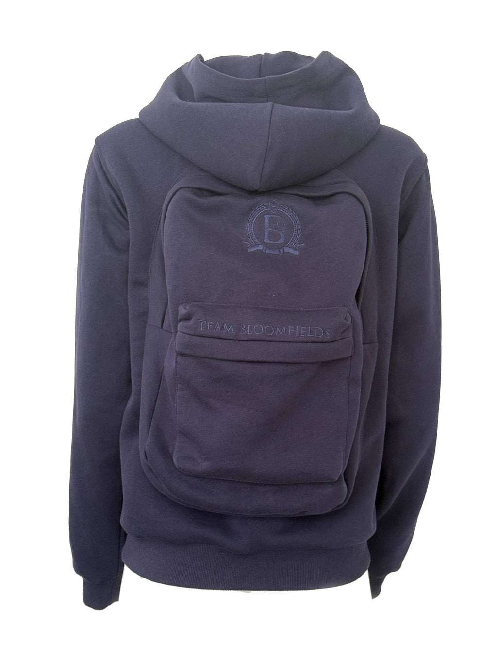 Kids Hackpack Navy Hoodie With Backpack
