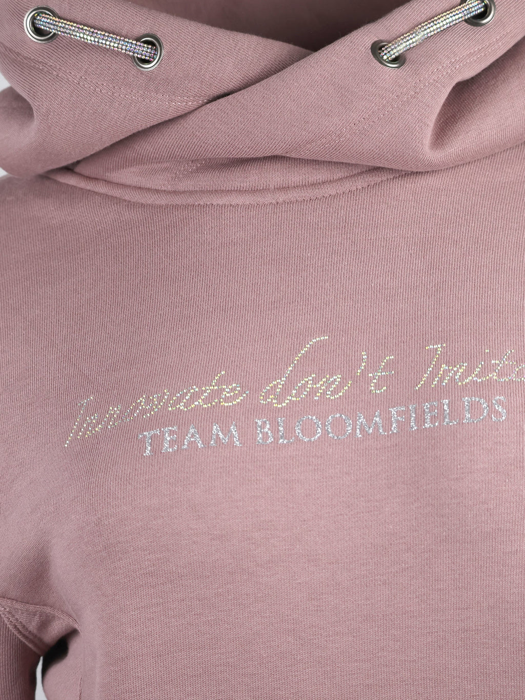 Amelia Heather Cross Necked Hoodie
