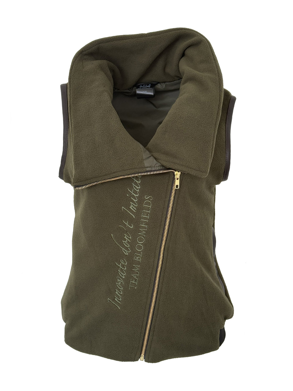 Sienna Country Fleece Olive Gilet