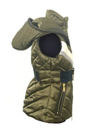 Kids Ella Olive Hooded Gilet