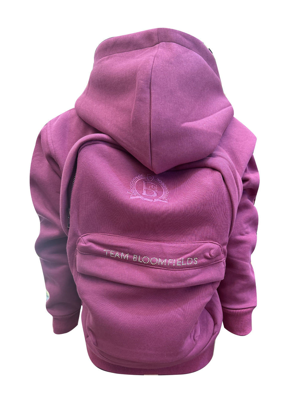 Kids Hackpack Pink Hoodie With Backpack