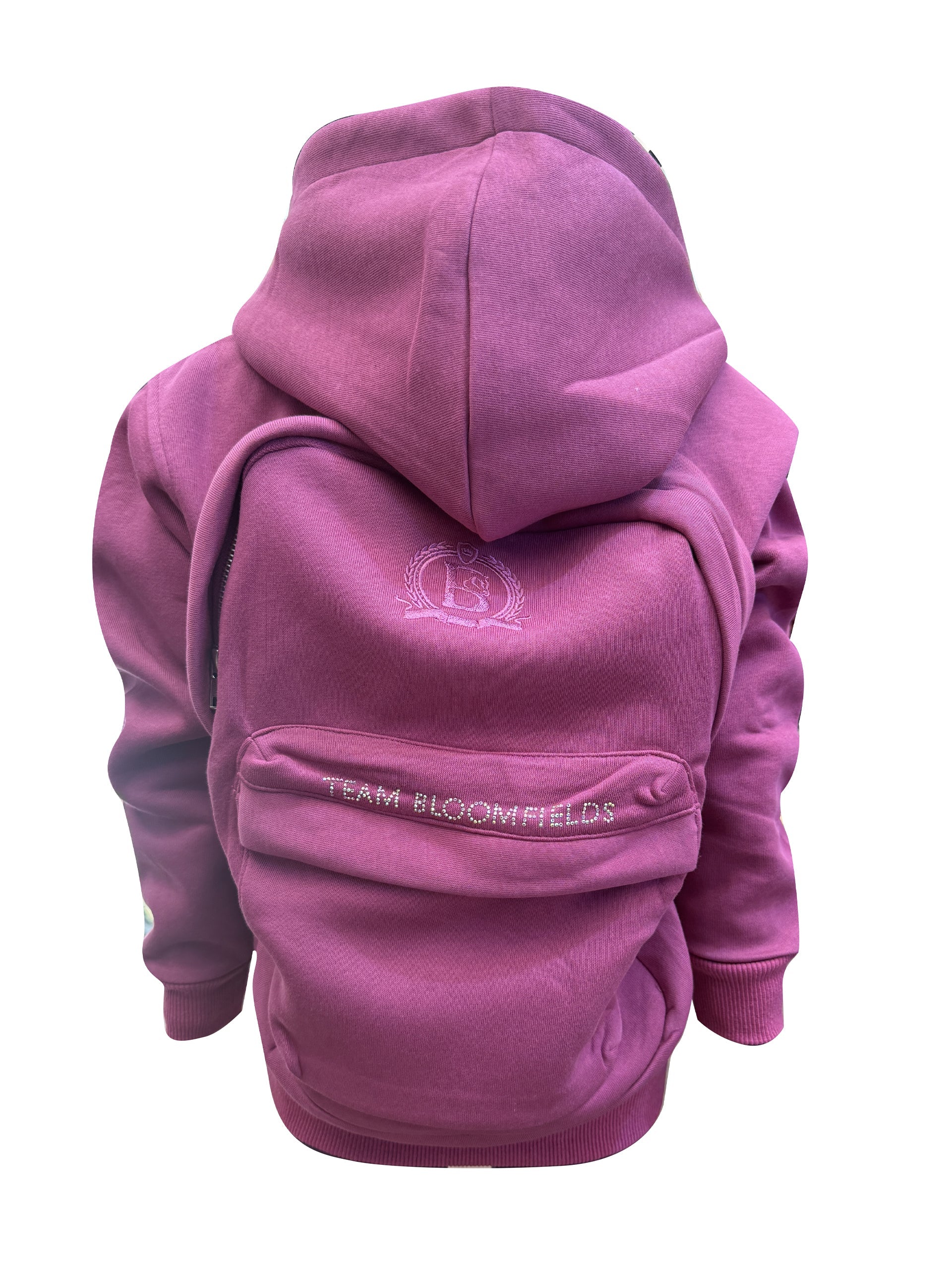 Kids Hackpack Pink Hoodie With Backpack