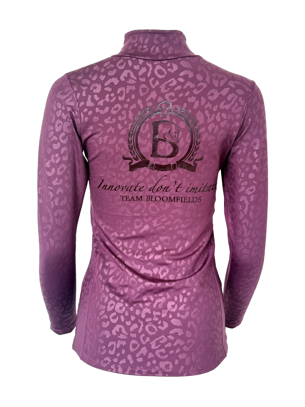 Kids Leonora  Plum Base Layer With Long Sleeves