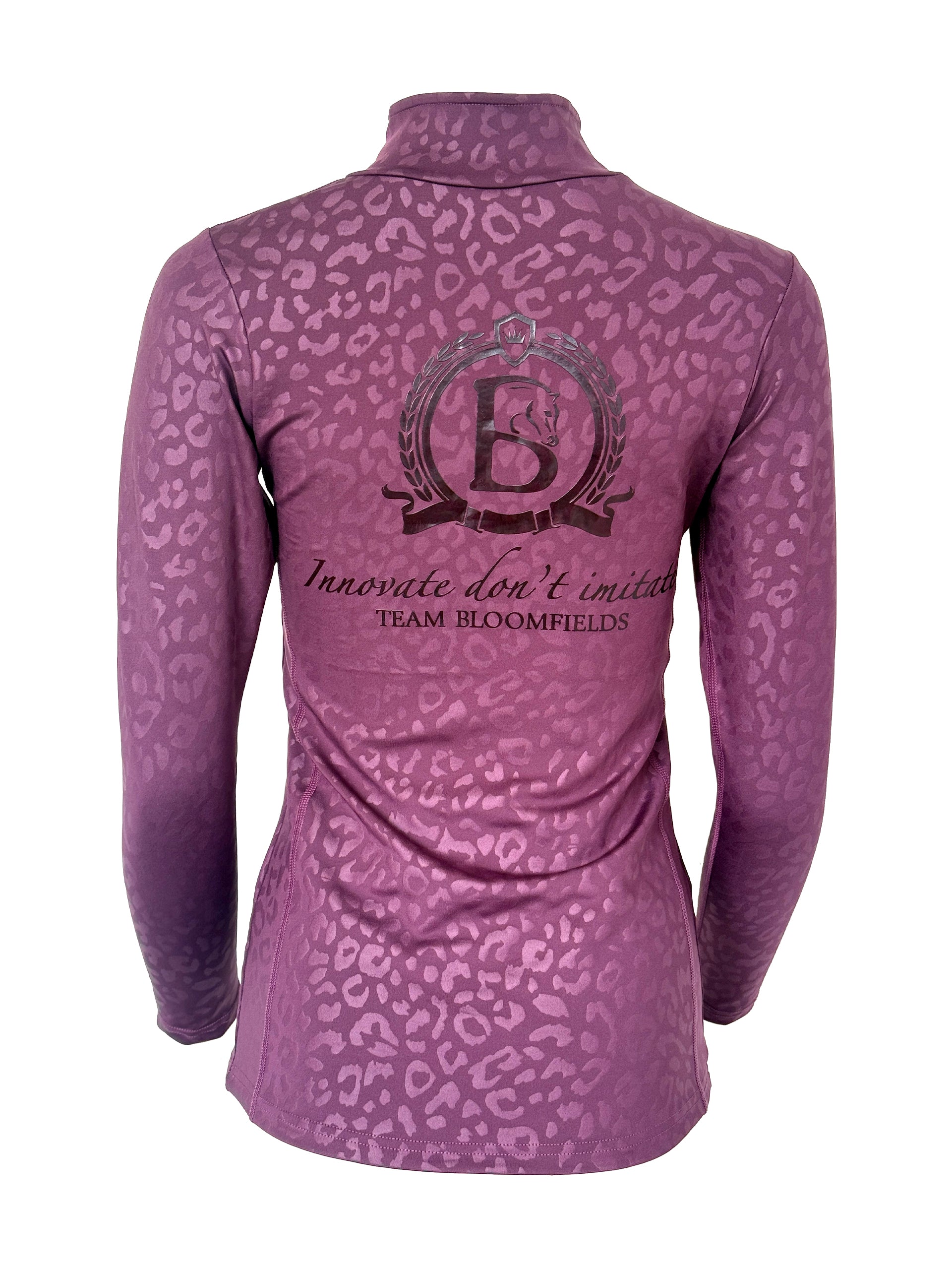 Kids Leonora  Plum Base Layer With Long Sleeves