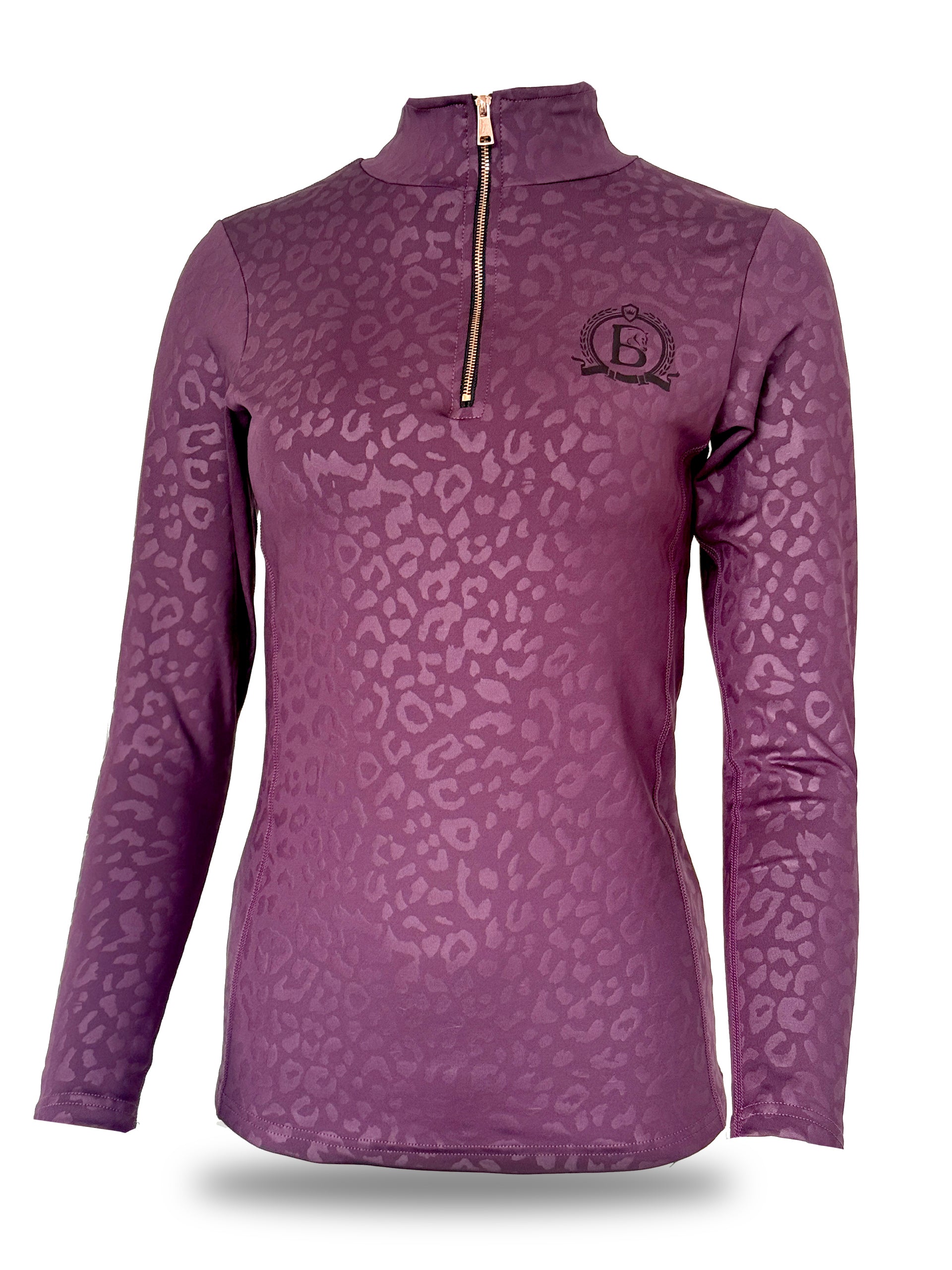 Kids Leonora  Plum Base Layer With Long Sleeves