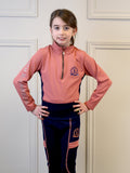 Kids Rose & Navy Base Layer