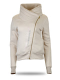 Kids Sabrina Winter White Ruffle Collar Top