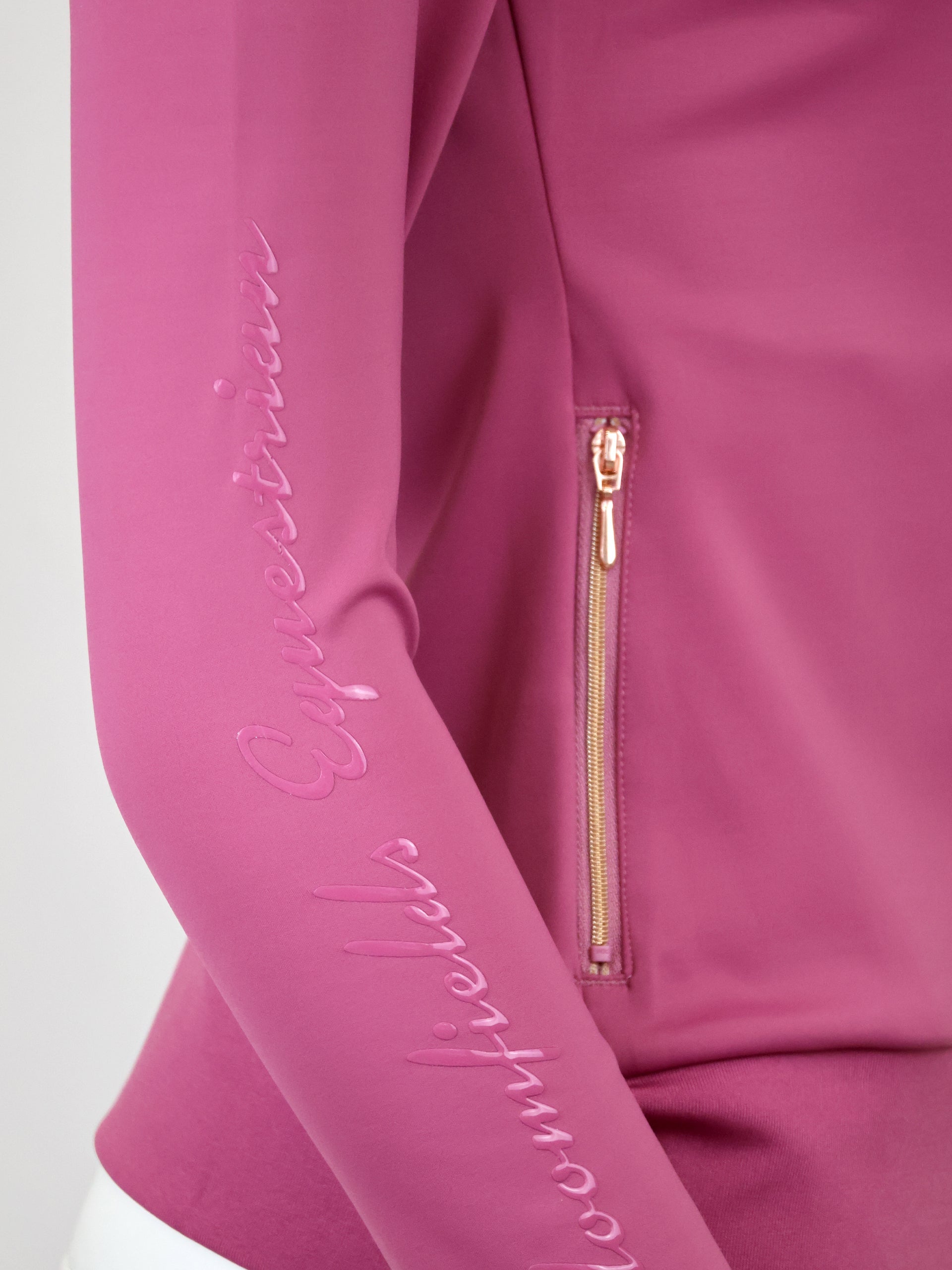 Kids Sabrina Sport in Pink With Ruffle Collar Top
