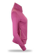 Sabrina Sport in Pink With Ruffle Collar Top
