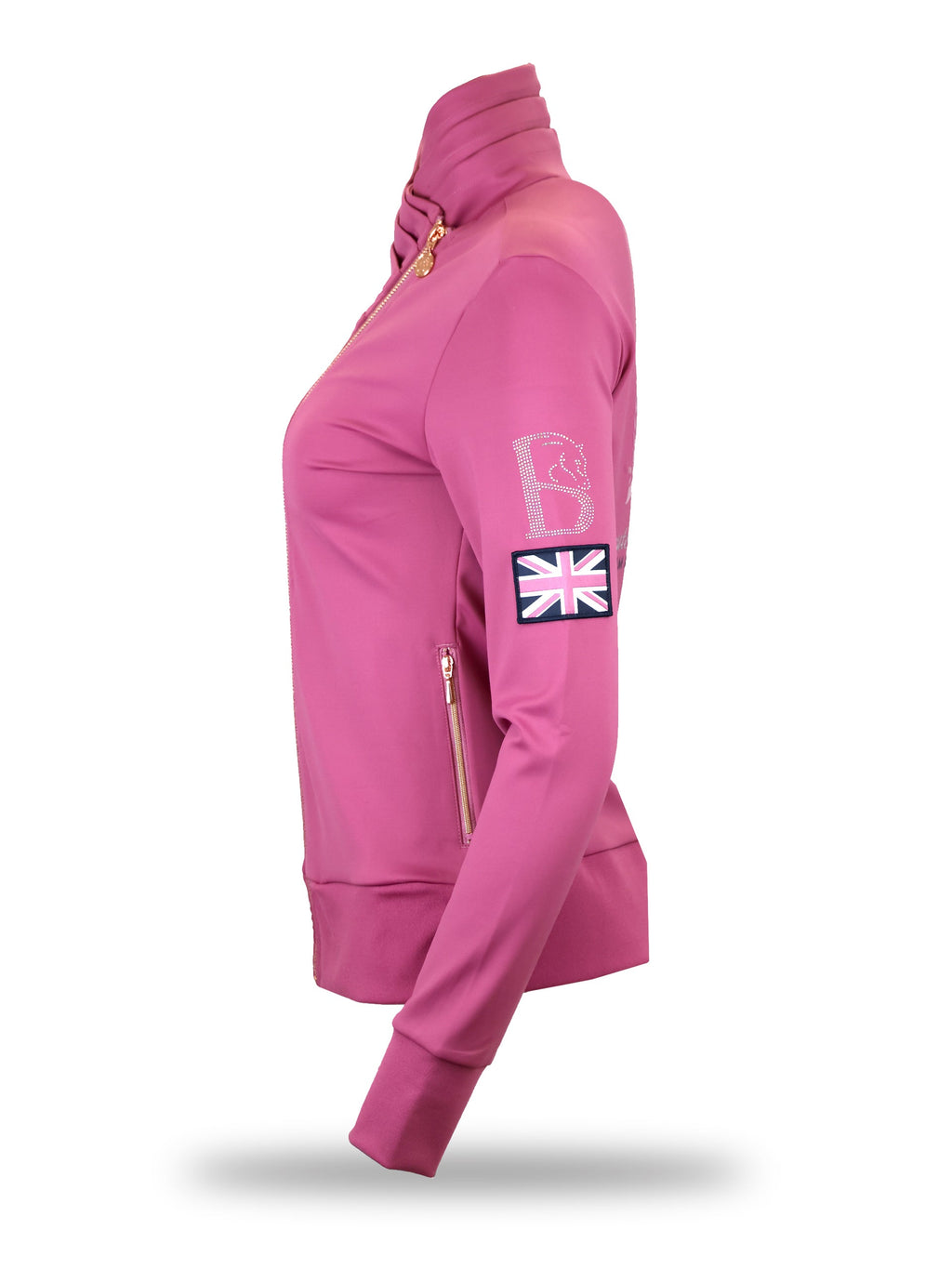 Sabrina Sport in Pink With Ruffle Collar Top