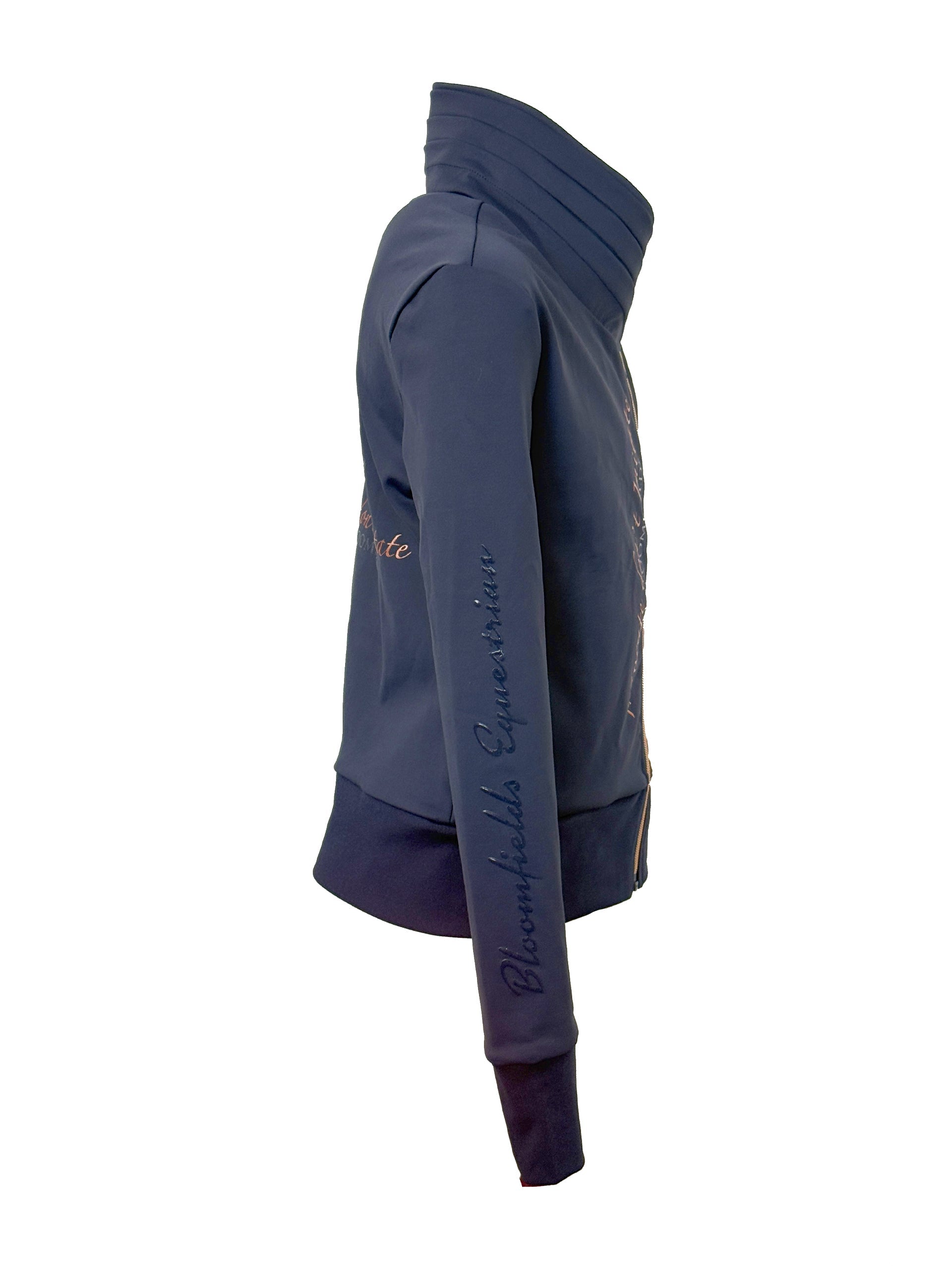 Kids Sabrina Sport in Navy With Ruffle Collar Top